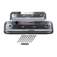 thumbnail image 3 of Proform 141-843 PFM141-843 CHEVROLET & BOWTIE EMBLEM DIE-CAST SLANT-EDGE VALVE COVERS CENTER BOLT S/B V8, 8 Fits select: 1988-2000 CHEVROLET GMT-400, 1995-2000 CHEVROLET TAHOE, 3 of 3