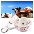 thumbnail image 5 of Portable Cattle Tape Measure Bust Weight Contrast Farm Equipment Weigh Ruler Soft for Sewing Livestock Farming Cows Height Body Weight, 5 of 7
