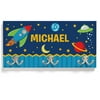 Personalized Rocket To Space Coat Hanger