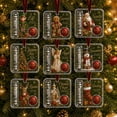 thumbnail image 5 of Leutsin Christmas Cash & Treat Holder Ornament, 4" Personalized Cash Gift Holder Acrylic Hanging Ornaments, Square Christmas Themed Hanger Decor for Xmas Tree Holiday Indoor Party, 5 of 8