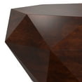 thumbnail image 5 of Simpli Home Zayn SOLID ACACIA WOOD 35 inch Wide Irregular Contemporary Coffee Table in Walnut Brown, Fully Assembled, 5 of 8