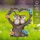 thumbnail image 3 of Sculpture Decoration Outdoor Solar Lighting Love Bird, 3 of 5