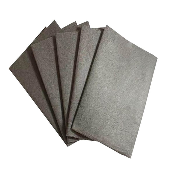 Lot de 5 Chiffons en Microfibre – Nettoyage Sans Peluches et Sans Traces pour Verre, Acier Inoxydable et Comptoirs, 20x25cm, Réutilisables