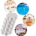 thumbnail image 4 of Esponja absorbente de aceite de esponja de espuma para piscina y Spa, 16 piezas (forma de flor), 4 of 5