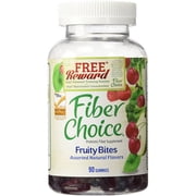 Fiber Choice Fruity Bites, Natural Fiber for Digestive Bites, 90 CT (Pack of 3)