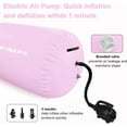 thumbnail image 2 of Gymnastics Air Roller Air Barrel, Inflatable Tumble Roller Mat, Air Roller Gymnastics Barrel Kids Back Somersault Backbend Trainer for Yoga Training Cheerleading Home Use, 2 of 6