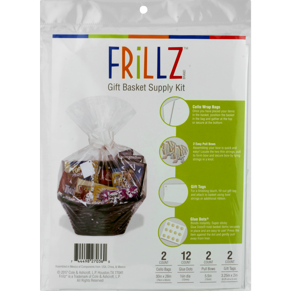 Create a Basket Essentials White Gift Basket Supply Kit, 1 Each