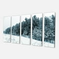 thumbnail image 2 of Dark Winter Trees - Landscape Canvas Art Print, 2 of 3