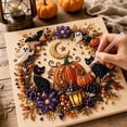thumbnail image 4 of Halloween Ghost Pearl Art DIY Kit, 3D Plastic Pearl Painting Kit Ghost Design for Home Wall Decor for Adults and Beginners, handmade wall decor supply C, 4 of 6