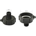 thumbnail image 3 of IBC Tank Adapter Plastic Hose Connector S60X6 Coarse Thread Plug to 3/4" Tap Adapter for IBC Barrel Valve, 3 of 5