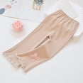 thumbnail image 2 of FINALGANG Child Girls Pants Trousers Casual Flare Leg Trousers For Toddler Kids Summer Autumn Fashion Style Long Pants Comfortable Everyday Wear 2 10 Years Daily Wear 5-6 Years, 2 of 3
