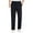 A-Black205, variant on Winter Suit Pants For Men Fuzzy Lining Relaxed Fit Straight Leg Formal Dress Pants Warm Thermal Versatile Trousers
