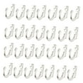 thumbnail image 4 of FOLOYORI 100Pcs Silver Zinc Alloy Wall Hooks for Coats Arc Shape Decorative, 4 of 8