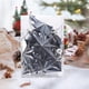 thumbnail image 2 of Adorno para árbol de Navidad de ocho puntas - Gris, 2 of 6