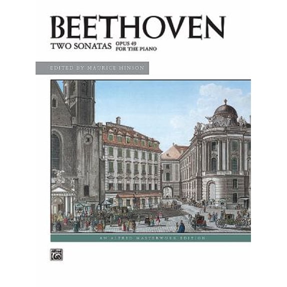 Pre-Owned Beethoven -- 2 Sonatas, Op. 49 (Alfred Masterwork Edition), 9780739016329, 0739016326, Paperback,