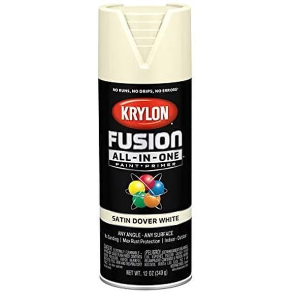 Krylon SPRYPNT FSN DVR WHT 12OZ6 — Residential Use, Standard Application