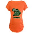 thumbnail image 1 of CafePress - T-Rex RAWR - Maternity Dark T-Shirt, 1 of 1