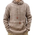 thumbnail image 1 of Veste Chandail pour Hommes d'Hiver en Jachère à Manches Longues, Col Empilé, Chandail en Brocart, 1 of 1