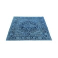 thumbnail image 5 of Hand Knotted Overdye Wool Rug - 4'1'' x 4'4'', 5 of 7