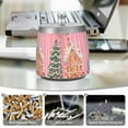 thumbnail image 6 of Yayeee Ashtray with Lid for Cigarette Smokeless Stainless Steel Home Ash Holder, Brown Gingerbread House, 6 of 7