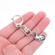 thumbnail image 5 of PAMINGONO 2Ud Llavero Metal Con Colgante Wolf Multifuncional Para Llaves Y Accesorios, 5 of 8