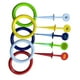 thumbnail image 5 of Juego de Lanzamiento de Aros para Niños, Juego de Lanzamiento Y Actividad, Juguete de Rompecabezas de Motricidad Fina, Anillos para Lanzar Y Estacas P, 5 of 9