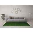 thumbnail image 3 of Ahgly Company Indoor Round Abstract Green Modern Area Rugs, 7' Round, 3 of 4
