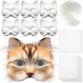 thumbnail image 1 of Therian Mask, kit de bricolaje, máscara Seenelling Blank para gatos con tela de fieltro, 1 of 6