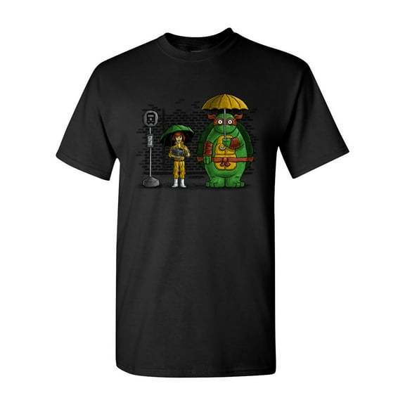 My Neighbor Turtle TV Anime Cartoon Salih Gonenli Artworks Funny DT Adult T-Shirt Tee