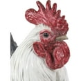 thumbnail image 3 of Hi- Line Gift 87961-WT Black/White Rooster Statue, 3 of 3