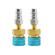 thumbnail image 1 of 2X R1234Yf A R134A Acoplador Rápido de Lado Bajo, R12 A R134A Conector de Adaptador de Manguera para Aire Acondicionado del Automóvil Carga de Ac, 1 of 5