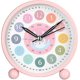 thumbnail image 1 of Kids Learning Alarm Clock For Boys/girls , Silent Small Cute Table Clocks Battery Powered , 4 Inch Analog Alarm Clock For Bedrooms (green), 1 of 3