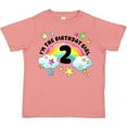 thumbnail image 3 of Inktastic I'm the Birthday Girl Second Birthday Rainbow and Stars Girls Toddler T-Shirt, 3 of 5