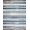 Blue Grey Ivory, Pattern 17, variant on ODIKA Boho Striped Farmhouse Distressed Southwestern Geometric Bands for Dorm Room, Small Living Apartment, Stain Resistant Low Profile