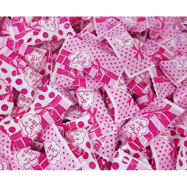 Party Sweets, Buttermints It's a Girl, Individually Wrapped Mints Bulk