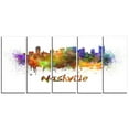 thumbnail image 1 of Design Art Las Vegas Skyline Canvas Print, 1 of 3