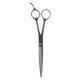 thumbnail image 1 of Fromm Professional Invent - Tijeras de precisión de 7,25 pulgadas sobre peine, tijeras de peluquero en acero tratado térmicamente con mango opuesto, hoja biselada, borde liso para líneas nítidas, 1 of 2
