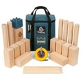 thumbnail image 1 of GetMovin' Sports Kubb Ultimate Outdoor Viking Chess Family Fun Giant Yard Game, 1 of 6