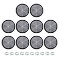 thumbnail image 1 of Reflectores Traseros Redondos, Reflector de Advertencia Reflectante de Seguridad para Motocicletas y Bicicletas Blanco, 1 of 6