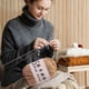 thumbnail image 5 of 5 Strands Milk Cotton Doll Crochet Diy Knitting Thread Baby Sweater Wool Ball, 5 of 6