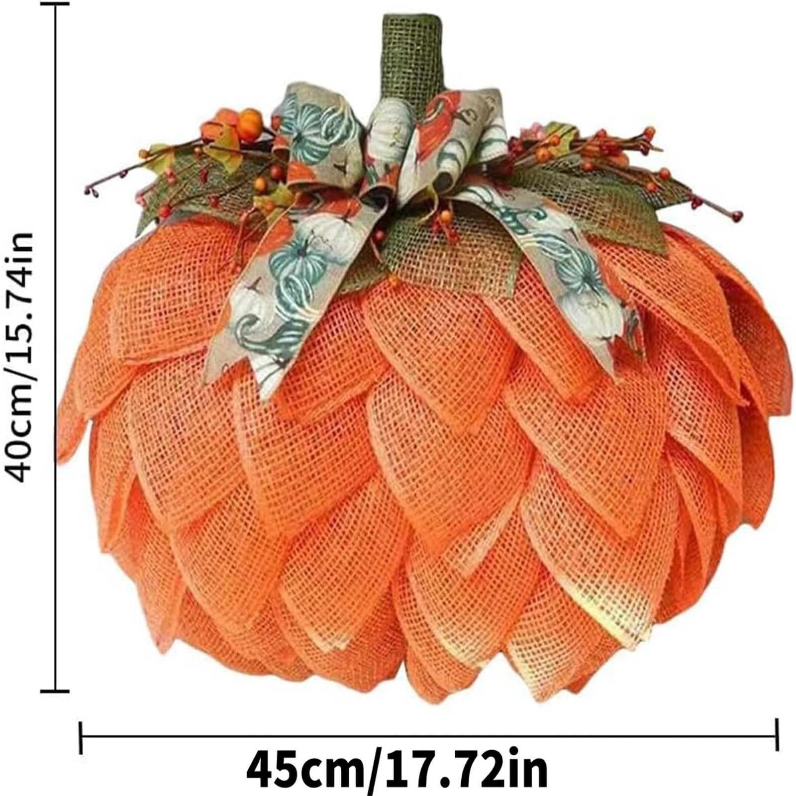 Couronne D'Halloween Pour Porte D'entrée – Couronne D'automne