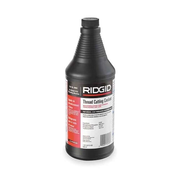 Ridgid Coolant,1 qt,Squeeze Bottle 30693