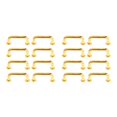 thumbnail image 3 of Maytalsory 1:12 Mini Pulls Arch Shape for Gate Closet Large 4Pcs Gold Small 8 Pcs 2Set, 3 of 6