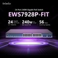 thumbnail image 2 of Conmutador EnGenius EWS7928P-FIT de 24 puertos Gigabit PoE+ de 240 W, 2 of 7