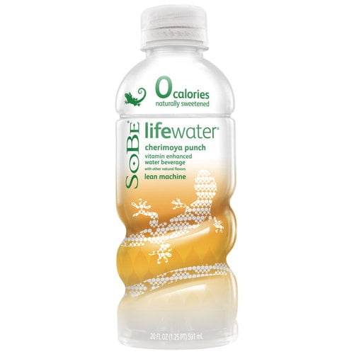 SoBe Life Water Cherimoya Punch Water Beverage, 20 Fl. Oz. Walmart
