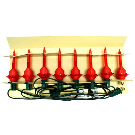 Christopher Radko 43297 - 7 Light Red Bubble Light Set