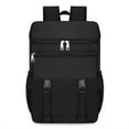 thumbnail image 1 of Large Capacity Insulated Cooling Backpack Waterproof Picnic Cooler Bag Black, 1 of 8