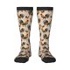thumbnail image 1 of Fotbe Rooster Calcetas Divertidas Estampadas para Hombre y Mujer, Calcetas de Algodón hasta la Rodilla para Caminar, Correr, Enfermería y Embarazo, 1 of 6