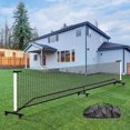 thumbnail image 1 of Colaxi Filet Portable de Pickleball Badminton 22 Pieds 6 Roues Filet de Jeu de Pickleball Filet de Tennis pour Entraînement Extérieur Allée Fête de Tennis, 1 of 8
