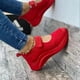 thumbnail image 4 of primavera y otoño nuevos zapatos deportivos casuales para mujer de fondo plano con vel Abanopi Zapatos, 4 of 5
